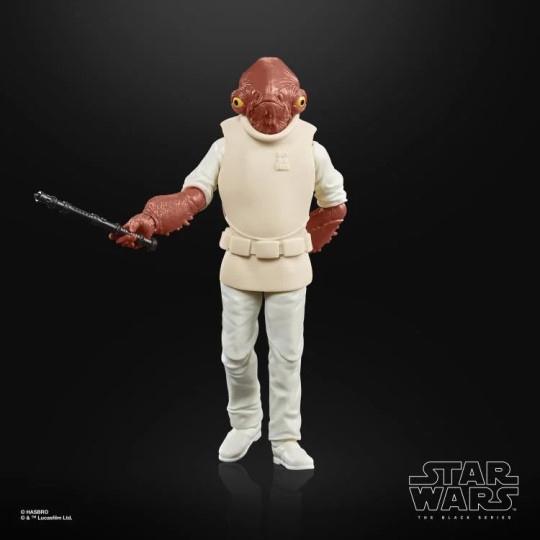 Star Wars 40th Anniversary The Black Series 6" Admiral Ackbar (Return of the Jedi)