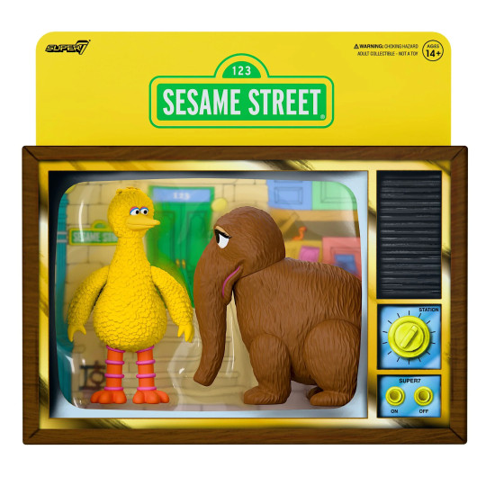 Big Bird And Mr. Snuffleupagus 2-Pack