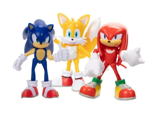 Sonic The Hedgehog 2.5" Set of 3 Figures