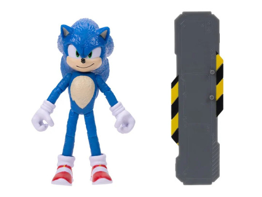Sonic the Hedgehog 2 4" Sonic with Snow Rider