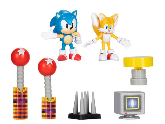 Sonic The Hedgehog 2.5" Figure Diorama Set