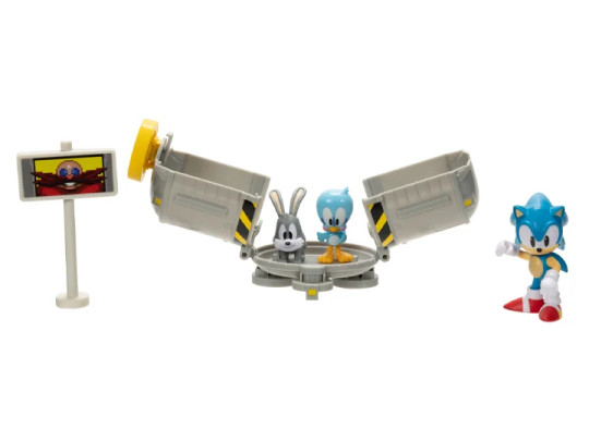 Sonic The Hedgehog 2.5" Level Clear Diorama
