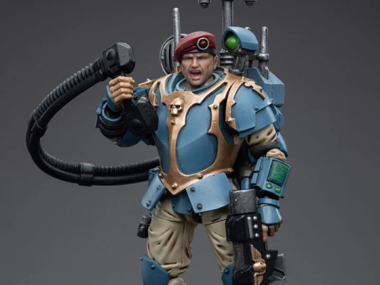 Astra Militarum Tempestus Scions Command Squad 55th Kappic Eagles Vox Operator