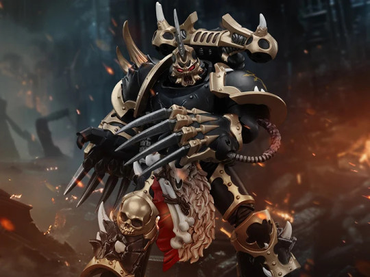 Chaos Space Marines Black Legion Chosen with Lightning Claws