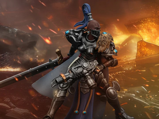 Warhammer: The Horus Heresy Sisters of Silence Argent Lynx Vigilator Cadre Vigilator (Ver. 2)