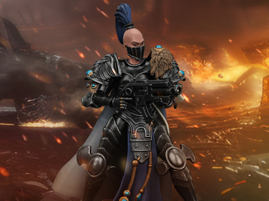 Warhammer: The Horus Heresy Sisters of Silence Argent Lynx Vigilator Cadre Vigilator (Ver. 1)