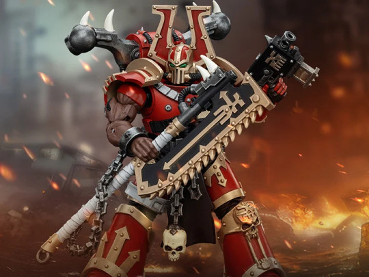 World Eaters Khorne Berzerker Eviscerator Chainaxe