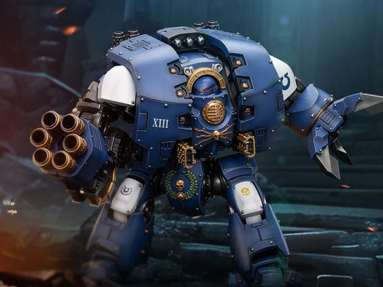 Warhammer: The Horus Heresy Ultramarines Leviathan Dreadnought with Cyclonic Melta Lance and Siege Claw