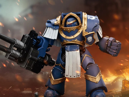 Warhammer: The Horus Heresy Ultramarines Cataphractii Terminator Squad Terminator with Reaper Autocannon