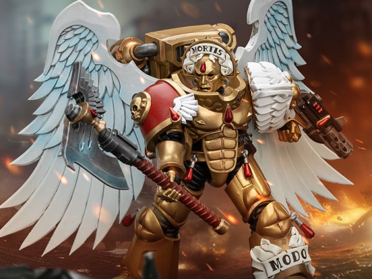 Blood Angels Sanguinary Guard with Encarmine Axe and Inferno Pistol