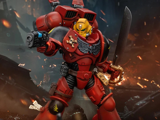 Blood Angels Jump Pack Intercessors Sergeant with Plasma Pistol