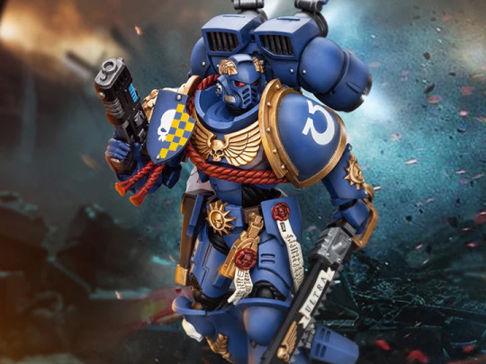 Ultramarines Captain with Jump Pack