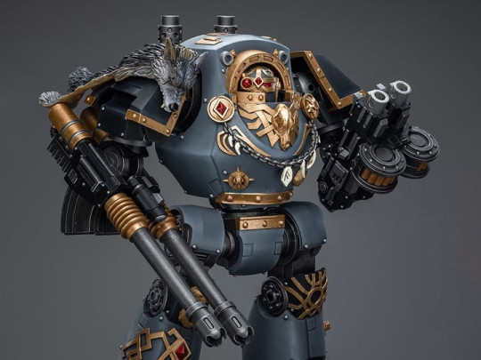Warhammer: The Horus Heresy Space Wolves Contemptor Dreadnought with Gravis Bolt Cannon