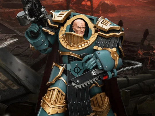 Warhammer: The Horus Heresy Sons of Horus Legion Praetor in Cataphractii Terminator Armour