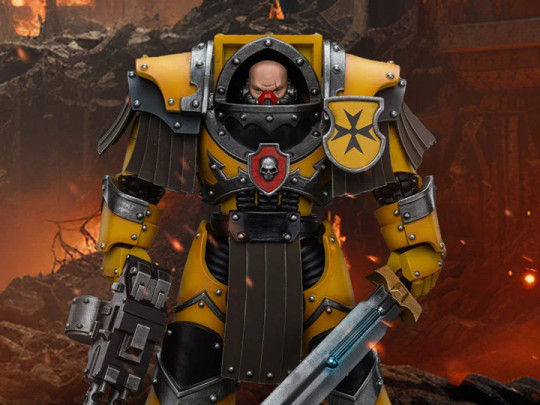 Warhammer: The Horus Heresy Imperial Fists Legion Cataphractii Terminator Squad Legion Cataphractii Sergeant with Power Sword