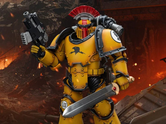 Warhammer: The Horus Heresy Imperial Fists Legion MkIII Tactical Squad Sergeant with Power Sword
