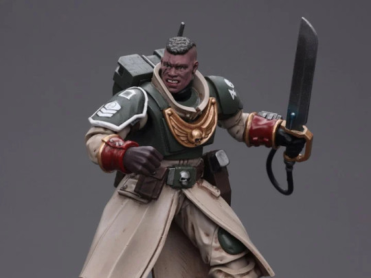 Astra Militarum Cadian Command Squad Commander with Power Sword