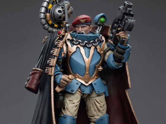 Astra Militarum Tempestus Scions Command Squad 55th Kappic Eagles Tempestor Prime