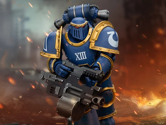 Warhammer: The Horus Heresy Ultramarines MKIII Legionaries Legionary with Heavy Bolter