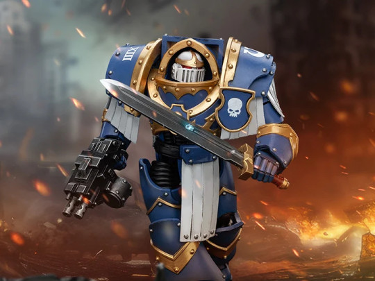 Warhammer: The Horus Heresy Ultramarines Cataphractii Terminator Squad Sergeant with Power Sword