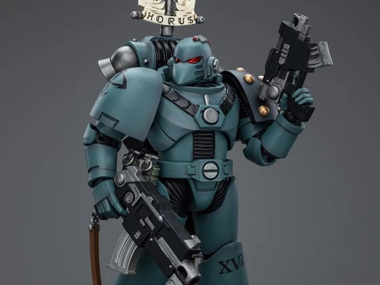 Warhammer: The Horus Heresy Sons of Horus MKVI Tactical Squad Legionary with Legion Vexilla