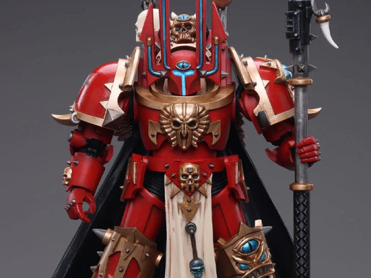 Chaos Space Marines Crimson Slaughter Sorcerer Lord in Terminator Armour