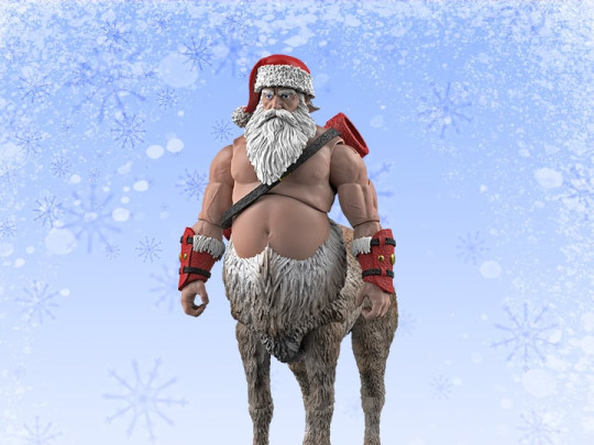 Naughty or Nice Collection Santataur 1/12 Scale BBTS Exclusive Action Figure