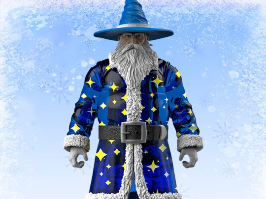 Naughty or Nice Collection Wizard Santa BBTS Exclusive Figure