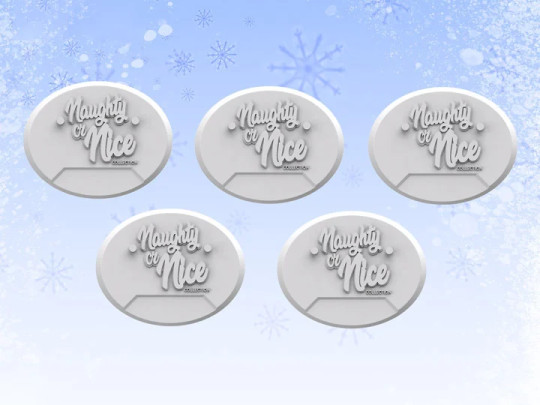 Naughty or Nice Collection BBTS Exclusive Set of 5 Small Stands