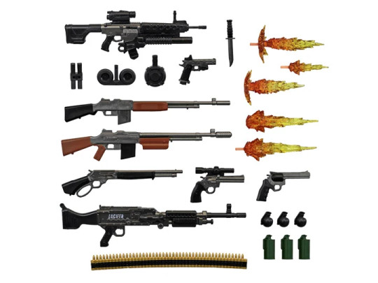 Action Force Weapons Pack (Juliet) 1/12 Scale Accessory Set