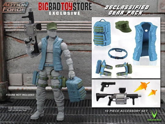 Action Force Declassified Gear Pack BBTS Exclusive Accessory Set