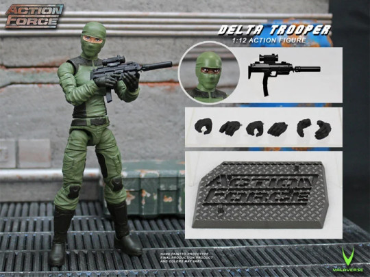 Action Force Delta Trooper 1/12 Scale Figure