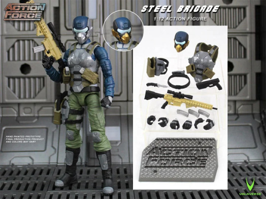 Action Force Steel Brigade (Ver. 2) 1/12 Scale Figure
