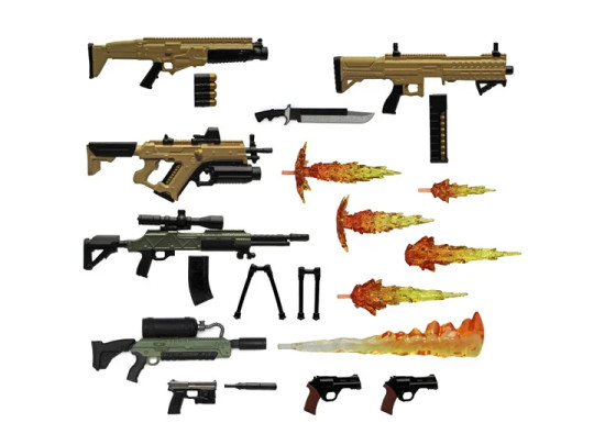 Action Force Weapons Pack (India) 1/12 Scale Accessory Set