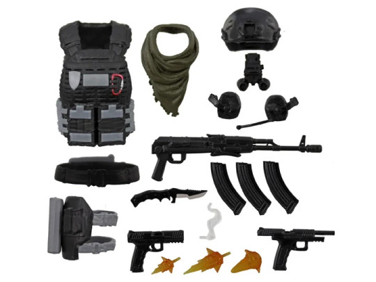 Action Force Spec Ops Gear (Female) 1/12 Scale Accessory Set