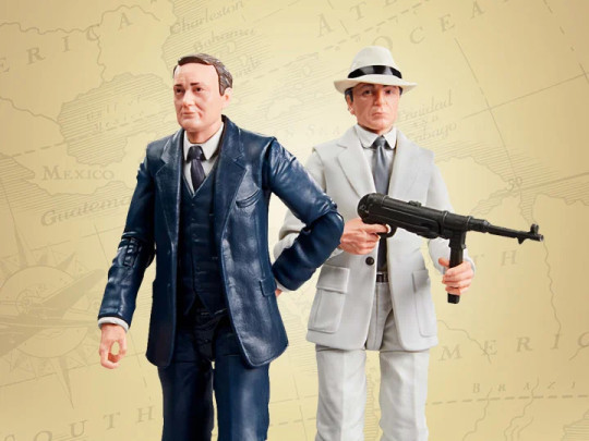 Indiana Jones Adventure Series Marcus Brody and Rene Belloq Two-Pack