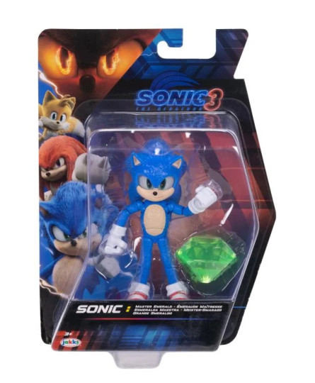 Sonic the Hedgehog 3 5-inch Sonic with Emerald Action Figure