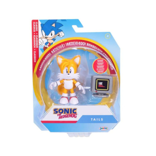 Sonic the Hedgehog 4" Tails with Item Box