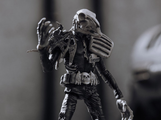 2000 AD Judge Mortis (Black & White) PX Previews Exclusive