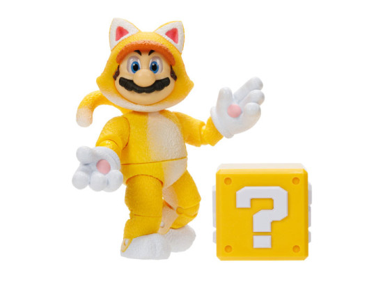 The Super Mario Bros. Movie 5" Cat Mario Figure