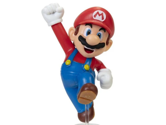 World of Nintendo 2.50" Jumping Mario Limited Articulation Figure