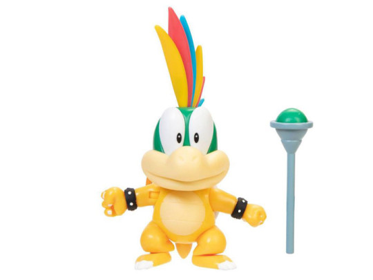 World of Nintendo 4" Lemmy with Magic Wand Figure
