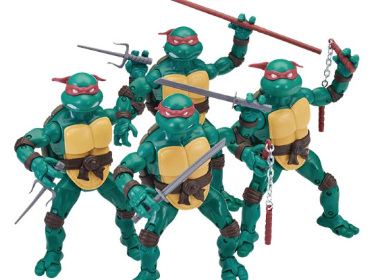 Teenage Mutant Ninja Turtles Ninja Elite Series PX Previews Exclusive Set of 4 Figures