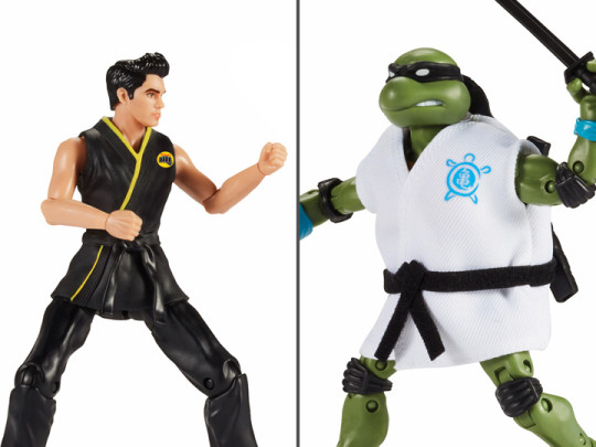 Teenage Mutant Ninja Turtles x Cobra Kai Leonardo vs. Miguel Diaz Two-Pack