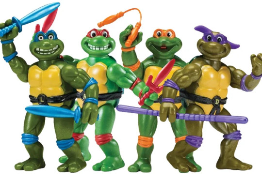 Teenage Mutant Ninja Turtles Toon Turtles Figures Exclusive Four-Pack