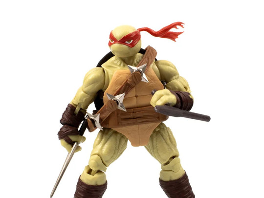 Teenage Mutant Ninja Turtles BST AXN Raphael (Ver. 2) Figure & Comic Set