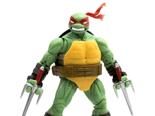 Teenage Mutant Ninja Turtles BST AXN Comic Heroes Raphael