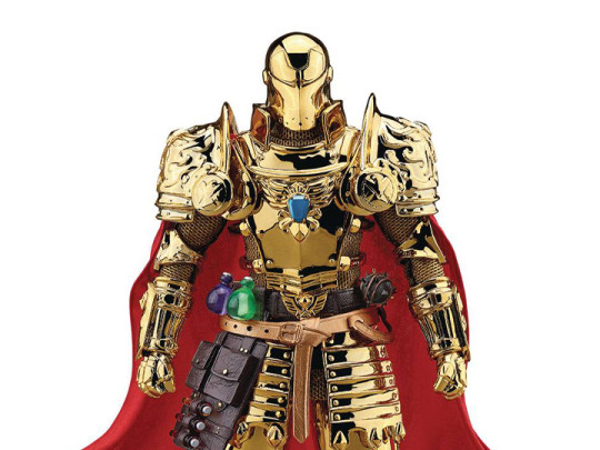 Marvel Dynamic 8ction Heroes DAH-046SP Medieval Knight Iron Man Golden PX Previews Exclusive