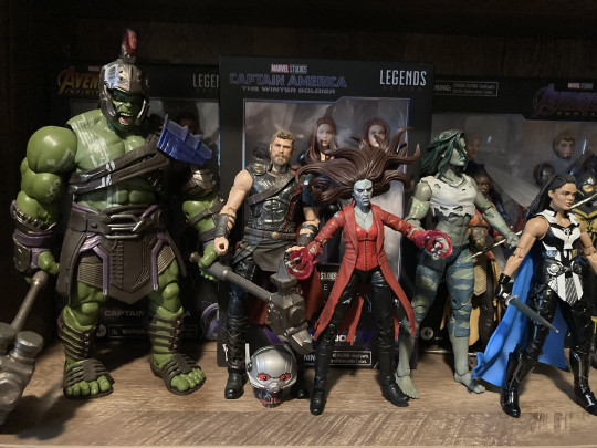 Display by Captain Marvel