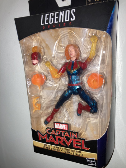Display by Captain Marvel